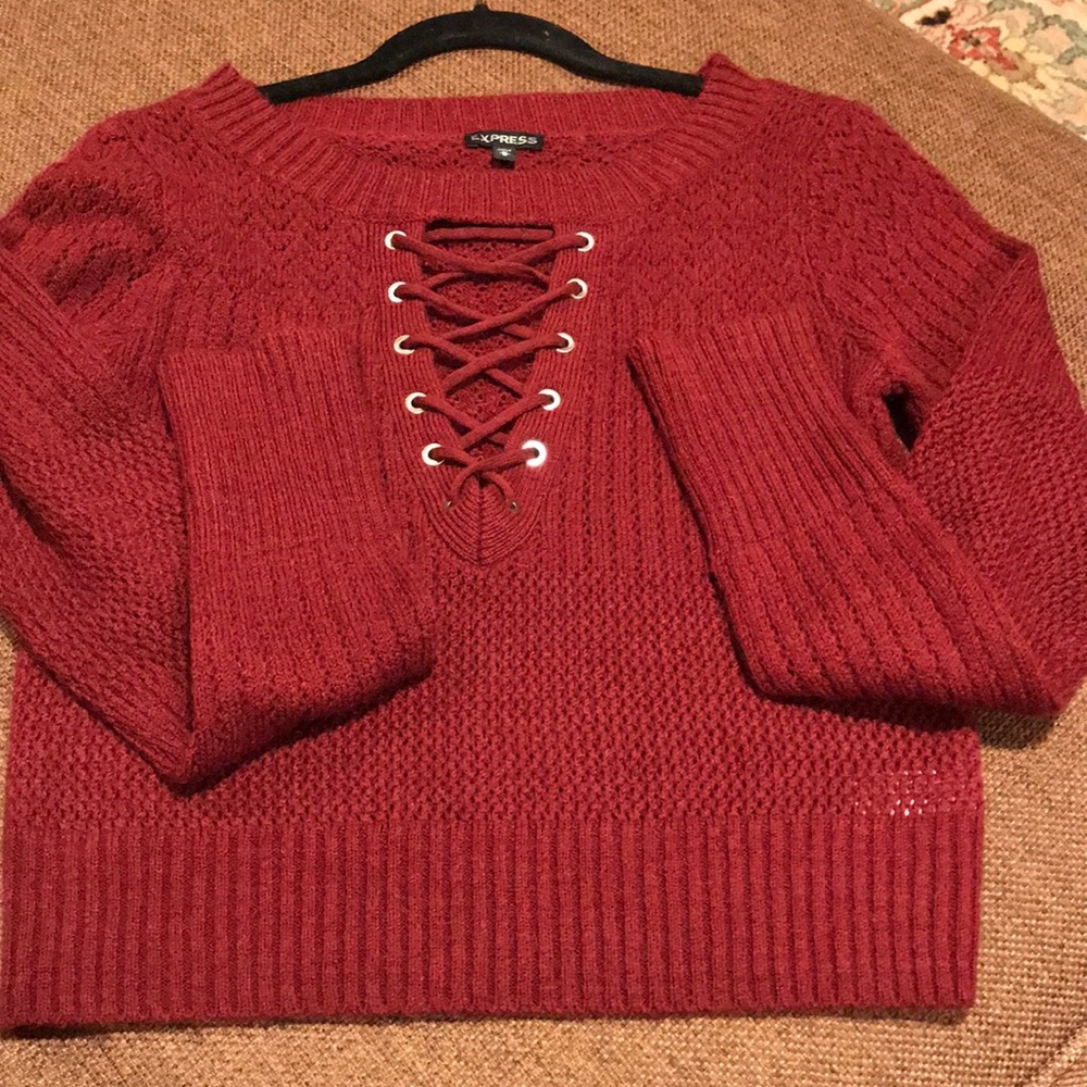 Express red sweater - Picture 3 of 5
